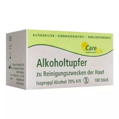 ALKOHOLTUPFER 3x6 cm steril, 100 St
