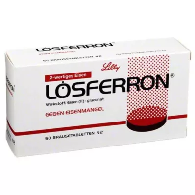 LÖSFERRON Brausetabletten, 50 St LÖSFERRON Brausetabletten, 50 St