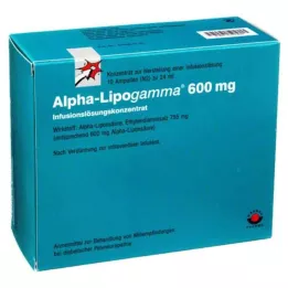 ALPHA-LIPOGAMMA 600 mg Infusionslsg.-Konzentrat, 10X24 ml