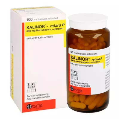 KALINOR retard P 600 mg Hartkapseln, 100 St KALINOR retard P 600 mg Hartkapseln, 100 St