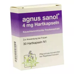 AGNUS SANOL Hartkapseln, 30 St