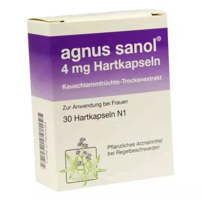AGNUS SANOL Hartkapseln, 30 St