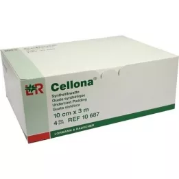 CELLONA Synthetikwatte 10 cmx3 m, 4 St