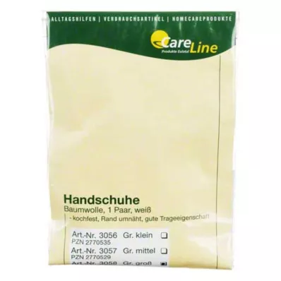 ZWIRNHANDSCHUHE Baumwolle groß, 2 St