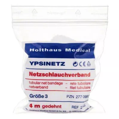 NETZVERBAND Ypsinetz Gr.3 4 m weiß, 1 St