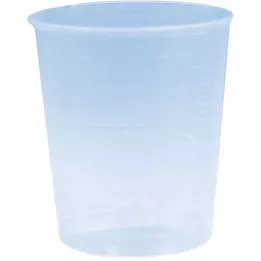 EINNEHMEGLAS Kunststoff 30 ml blau, 10 St