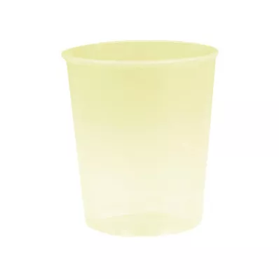 EINNEHMEGLAS Kunststoff 30 ml gelb, 10 St
