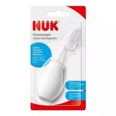 NUK Nasensauger Gr.1 weiß Krt., 1 St