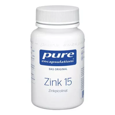 PURE ENCAPSULATIONS Zink 15 Zinkpicolinat Kapseln, 180 St PURE ENCAPSULATIONS Zink 15 Zinkpicolinat Kapseln, 180 St