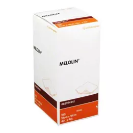 MELOLIN 10x10 cm Wundauflagen steril, 100 St