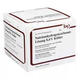 NATRIUMHYDROGENCARBONAT-Lösung 8,4% Köhler, 25X20 ml