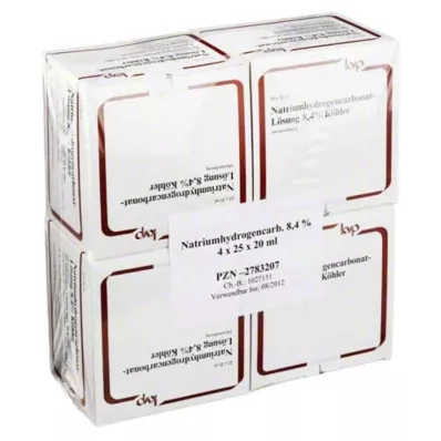 NATRIUMHYDROGENCARBONAT-Lösung 8,4% Köhler, 100X20 ml