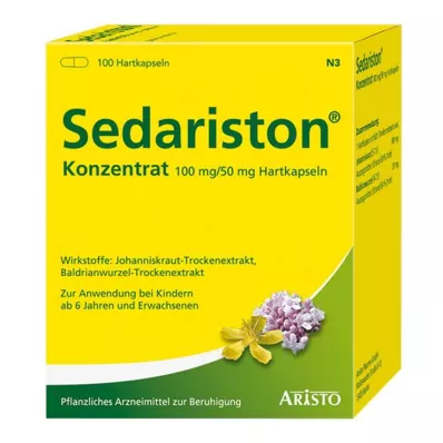 SEDARISTON Konzentrat Hartkapseln, 100 St SEDARISTON Konzentrat Hartkapseln, 100 St