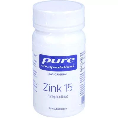PURE ENCAPSULATIONS Zink 15 Zinkpicolinat Kapseln, 60 St