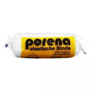 PORENA elast.Mullbinde 8 cm weiß m.Cello, 1 St