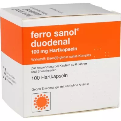 FERRO SANOL duodenal Hartkaps.m.msr.überz.Pell., 100 St