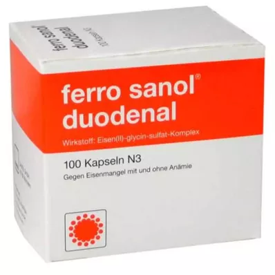 FERRO SANOL duodenal Hartkaps.m.msr.überz.Pell., 100 St