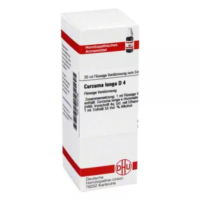 CURCUMA LONGA D 4 Dilution, 20 ml