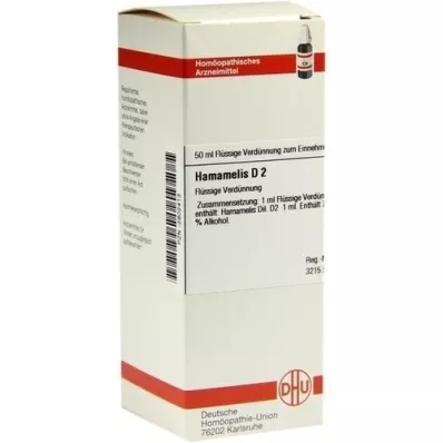 HAMAMELIS D 2 Dilution, 50 ml