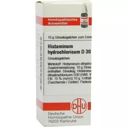 HISTAMINUM hydrochloricum D 30 Globuli, 10 g