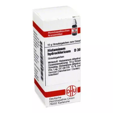 HISTAMINUM hydrochloricum D 30 Globuli, 10 g HISTAMINUM hydrochloricum D 30 Globuli, 10 g