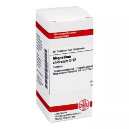 MAGNESIUM CHLORATUM D 12 Tabletten, 80 St