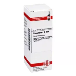 PHOSPHORUS D 200 Dilution, 20 ml