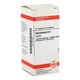 STRAMONIUM D 6 Tabletten, 80 St