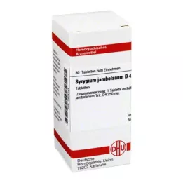 SYZYGIUM JAMBOLANUM D 4 Tabletten, 80 St