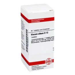 VISCUM ALBUM D 12 Tabletten, 80 St
