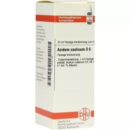 ACIDUM OXALICUM D 6 Dilution, 20 ml