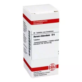 AURUM CHLORATUM D 6 Tabletten, 80 St