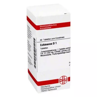 ECHINACEA HAB D 1 Tabletten, 80 St ECHINACEA HAB D 1 Tabletten, 80 St