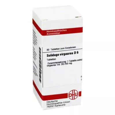 SOLIDAGO VIRGAUREA D 6 Tabletten, 80 St SOLIDAGO VIRGAUREA D 6 Tabletten, 80 St
