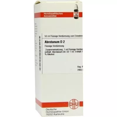 ABROTANUM D 2 Dilution, 50 ml