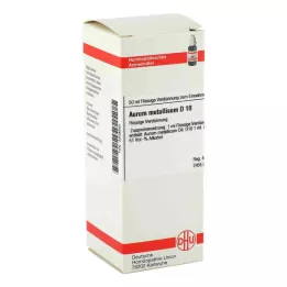 AURUM METALLICUM D 10 Dilution, 50 ml