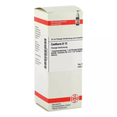 CANTHARIS D 12 Dilution, 50 ml