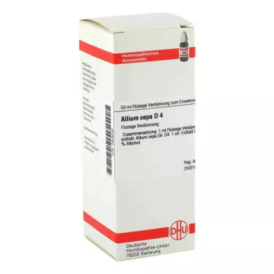 ALLIUM CEPA D 4 Dilution, 50 ml ALLIUM CEPA D 4 Dilution, 50 ml