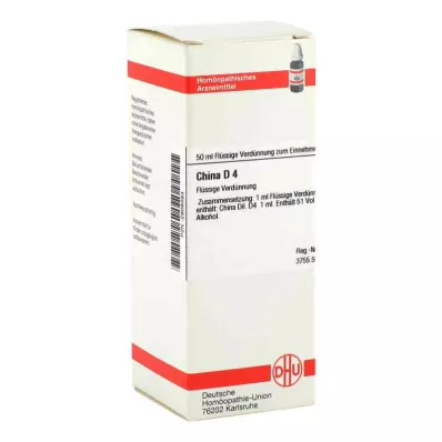 CHINA D 4 Dilution, 50 ml