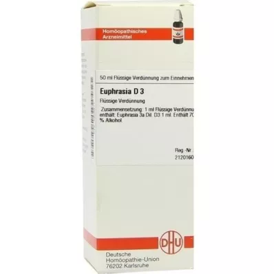 EUPHRASIA D 3 Dilution, 50 ml