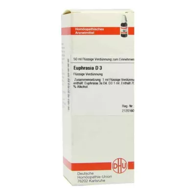 EUPHRASIA D 3 Dilution, 50 ml
