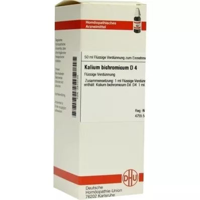 KALIUM BICHROMICUM D 4 Dilution, 50 ml