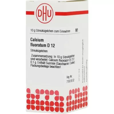 CALCIUM FLUORATUM D 12 Globuli, 10 g
