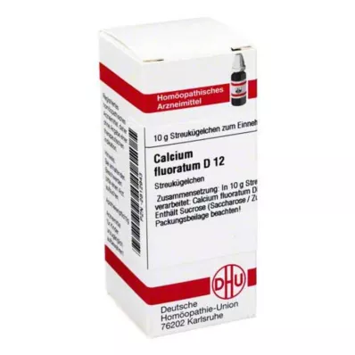 CALCIUM FLUORATUM D 12 Globuli, 10 g CALCIUM FLUORATUM D 12 Globuli, 10 g