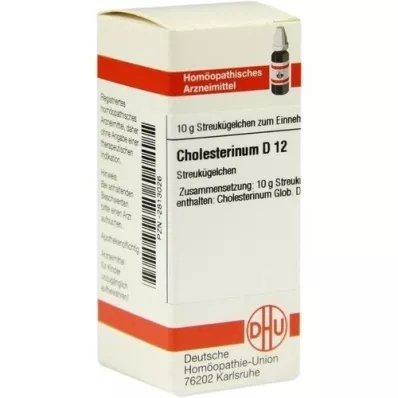 CHOLESTERINUM D 12 Globuli, 10 g
