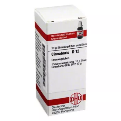 CINNABARIS D 12 Globuli, 10 g