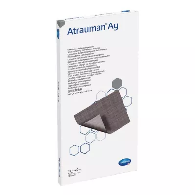 ATRAUMAN Ag 10x20 cm steril Kompressen, 10 St ATRAUMAN Ag 10x20 cm steril Kompressen, 10 St
