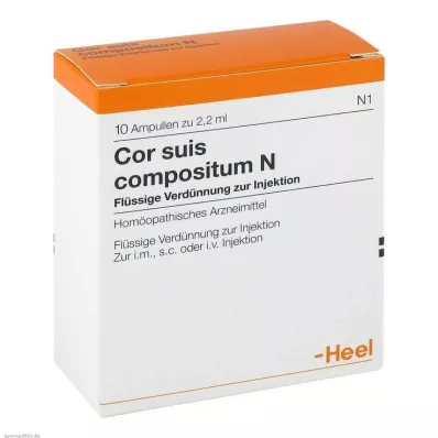 COR SUIS Compositum N Ampullen, 10 St