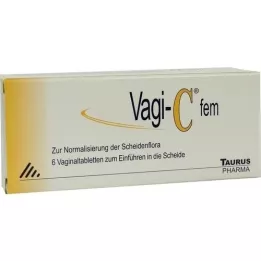 VAGI C Fem Vaginaltabletten, 6 St