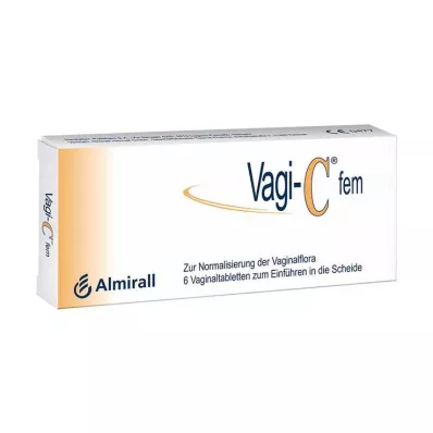 VAGI C Fem Vaginaltabletten, 6 St